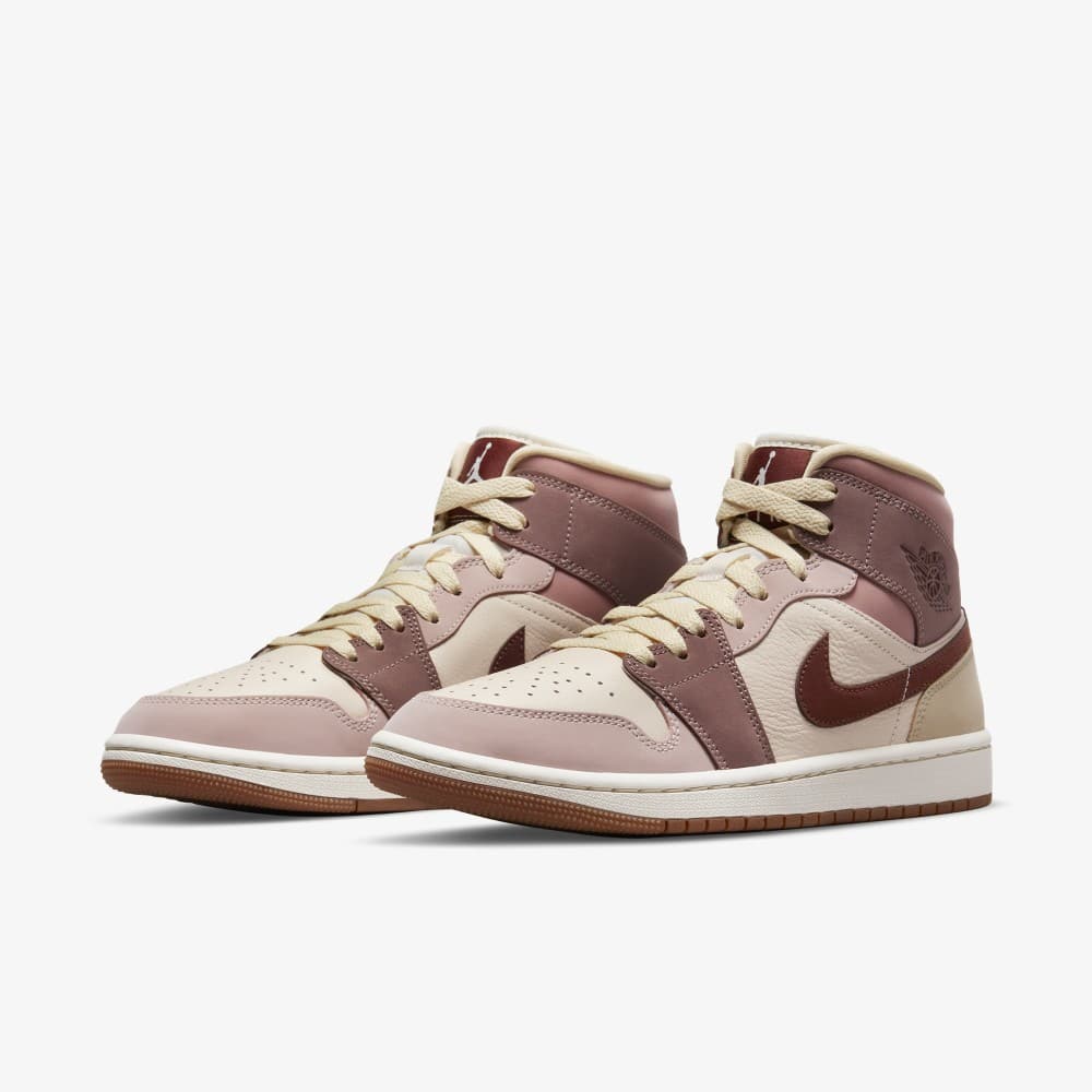 Air Jordan 1 Mid Brown Pink DO7440 821 Grailify